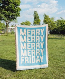 MERRYFRIDAY（メリーフライデー）の「「MERRYFRIDAY / メリーフライデー」ラグ　Typography　タイポグラフィ（ラグ/マット）」