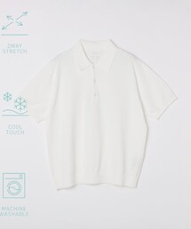 SHIPS | SHIPS:〈洗濯機可能/接触冷感〉ファンクション ショート スリーブ  ニット ポロシャツ(ニット/セーター)