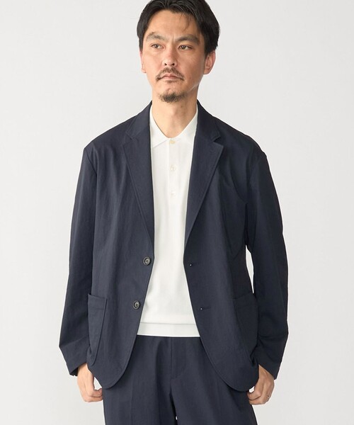 SHIPS(シップス)の「SHIPS:〈洗濯機可能/接触冷感〉ファンクション ショート スリーブ ニット ポロシャツ(ニット/セーター・メンズ・トップグレー/ホワイト/ライム/ブラック・MEDIUM/X-LARGE/SMALL/LARGE)」の12枚目の写真