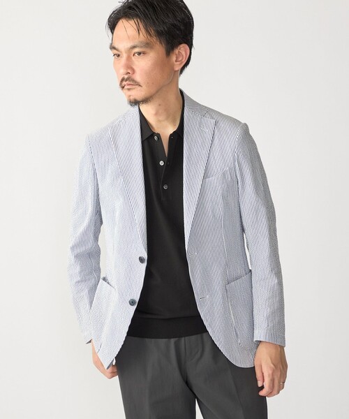 SHIPS(シップス)の「SHIPS:〈洗濯機可能/接触冷感〉ファンクション ショート スリーブ ニット ポロシャツ(ニット/セーター・メンズ・トップグレー/ホワイト/ライム/ブラック・MEDIUM/X-LARGE/SMALL/LARGE)」の18枚目の写真