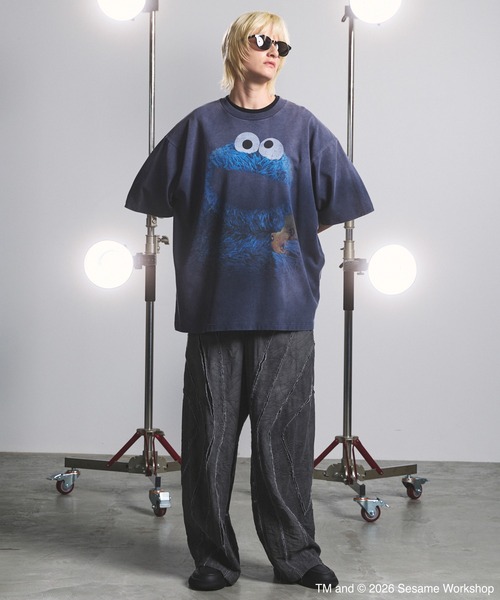 MAISON SPECIAL（メゾンスペシャル）の「《UNISEX》Tuck Washer Prime-Wide TSUGIHAGI Slacks/タックワッシャープライムワイドツギハギスラックス【MAISON SPECIAL/メゾンスペシャル】■セットアップ対応■（スラックス・メンズ・グレー/ラベンダー/モカ・0/1/2）」の7枚目の写真