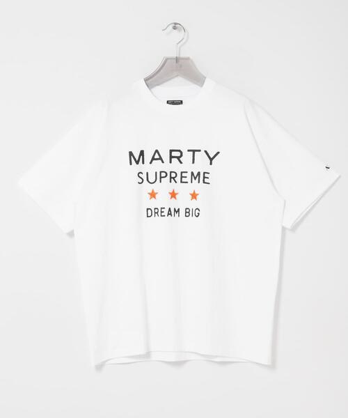 URBAN RESEARCH×MARTY SUPREME×A24 SOLID 3STAR LOGO T-SHIRTS（T