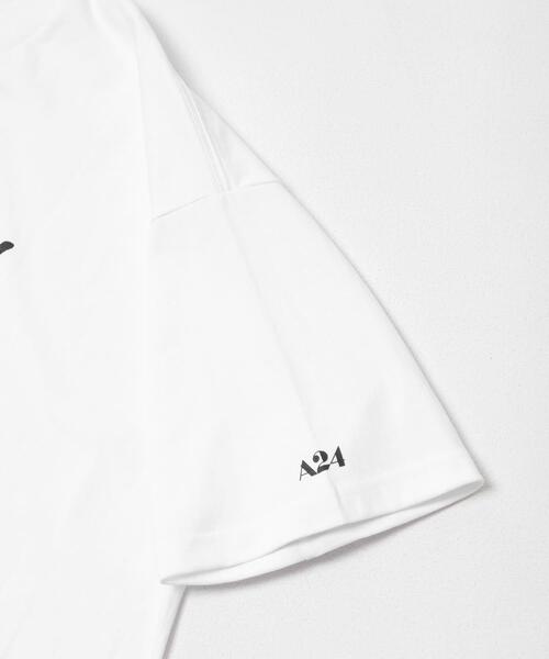 URBAN RESEARCH(アーバンリサーチ)の「URBAN RESEARCH×MARTY SUPREME×A24 SOLID 3STAR LOGO T-SHIRTS(Tシャツ/カットソー・メンズ・オレンジ/ホワイト/ブラック・MEDIUM/LARGE/X-LARGE)」の5枚目の写真