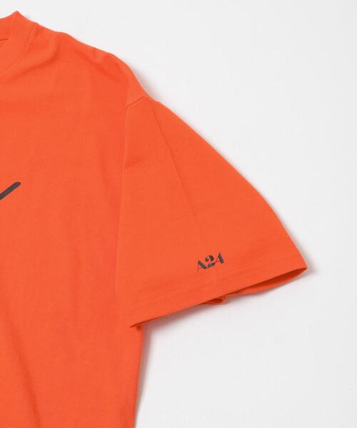 URBAN RESEARCH(アーバンリサーチ)の「URBAN RESEARCH×MARTY SUPREME×A24 SOLID 3STAR LOGO T-SHIRTS(Tシャツ/カットソー・メンズ・オレンジ/ホワイト/ブラック・MEDIUM/LARGE/X-LARGE)」の14枚目の写真