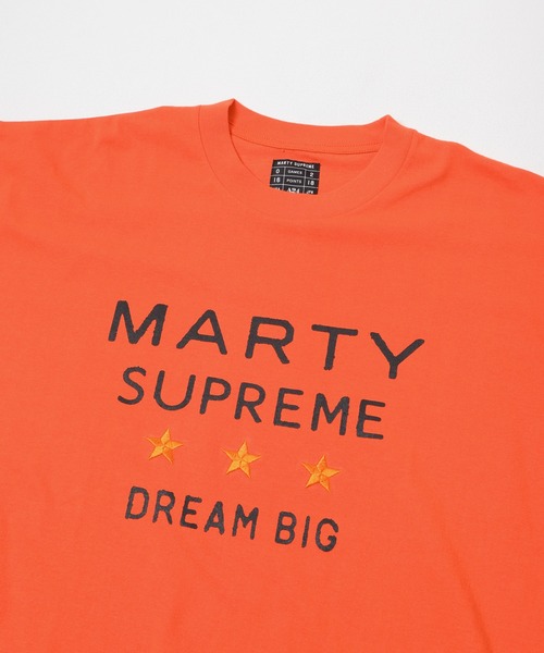 URBAN RESEARCH×MARTY SUPREME×A24 SOLID 3STAR LOGO T-SHIRTS（T