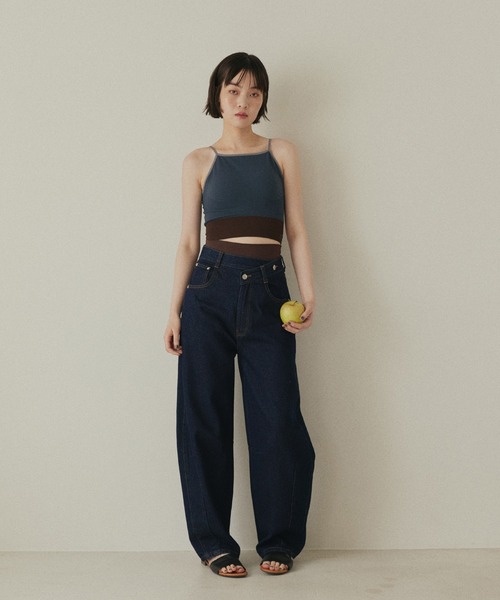 hellam home(へラムホーム)の「カップ付きヨガウェアブラトップ(その他トップス・レディース・ベージュ/ブラック/ネイビー・FREE)」の16枚目の写真