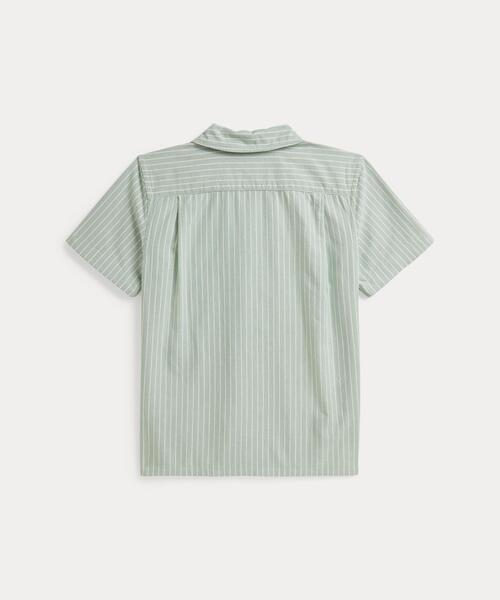 POLO RALPH LAUREN CHILDRENSWEAR(ポロ ラルフ ローレン チルドレンズウェア)の「ストライプド コットン オックスフォード キャンプ シャツ(シャツ/ブラウス・キッズ・マルチ・S/M/L/XL)」の2枚目の写真