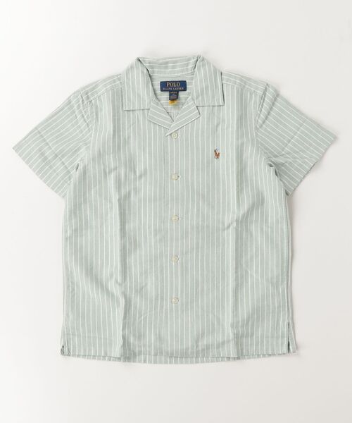 POLO RALPH LAUREN CHILDRENSWEAR(ポロ ラルフ ローレン チルドレンズウェア)の「ストライプド コットン オックスフォード キャンプ シャツ(シャツ/ブラウス・キッズ・マルチ・S/M/L/XL)」の3枚目の写真