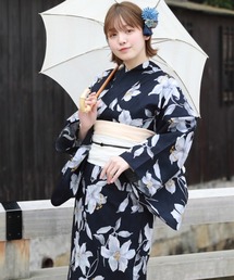 ときめき夏恋浴衣ヘコ帯3点セット（浴衣）｜和なでしこ（ワナデシコ