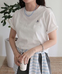 【GEVACO/ゲバコ】リネンバスクTシャツ