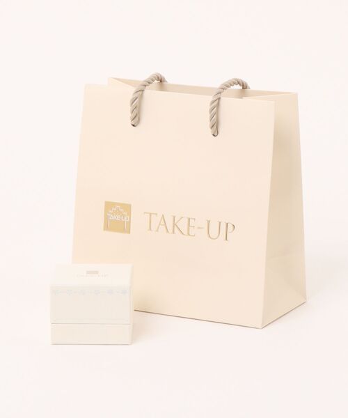 TAKE-UP(テイクアップ)の「【Lively】K10 フラワー ワンポイントピアス( PG)(ピアス(両耳用)・レディース・ピンクゴールド・FREE)」の6枚目の写真