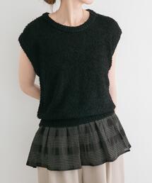ITEMS URBANRESEARCH | カールヤーンニットベストドッキング(ニット/セーター)