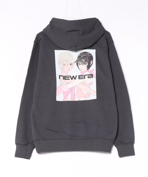 NEW ERA(ニューエラ)の「ニューエラ スウェットパーカー イラストレーターTAMIMOON(パーカー・メンズ・グレー・S/M/XXL/XL/L)」の13枚目の写真