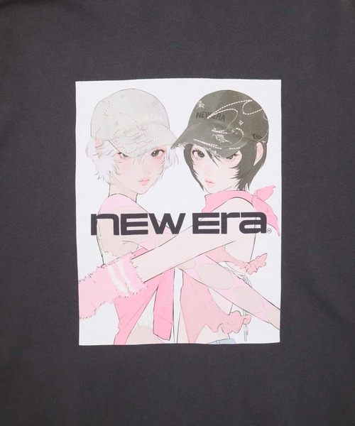 NEW ERA(ニューエラ)の「ニューエラ スウェットパーカー イラストレーターTAMIMOON(パーカー・メンズ・グレー・S/M/XXL/XL/L)」の9枚目の写真
