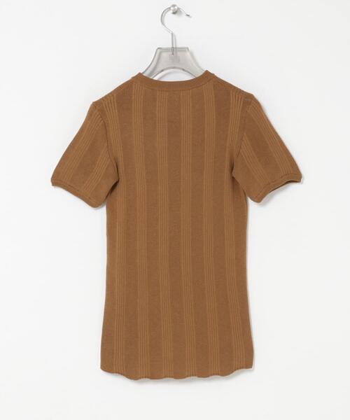 URBAN RESEARCH(アーバンリサーチ)の「『別注』ROUTINE×URBAN RESEARCH VINTAGE CREWNECK(ニット/セーター・レディース・キャメル/アイボリー/チャコールグレー・FREE)」の7枚目の写真