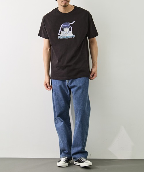 F-LAGSTUF-F(フラグスタフ)の「【F-LAGSTUF-F/フラッグスタッフ】HINATA S/S TEE(Tシャツ/カットソー・メンズ・ブラック/ホワイト・L/M)」の8枚目の写真