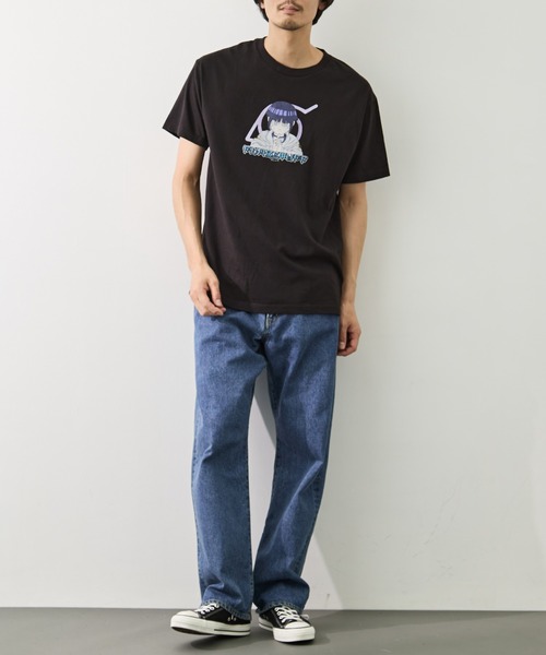 F-LAGSTUF-F(フラグスタフ)の「【F-LAGSTUF-F/フラッグスタッフ】HINATA S/S TEE(Tシャツ/カットソー・メンズ・ブラック/ホワイト・L/M)」の9枚目の写真