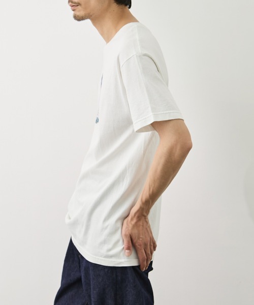 F-LAGSTUF-F(フラグスタフ)の「【F-LAGSTUF-F/フラッグスタッフ】HINATA S/S TEE(Tシャツ/カットソー・メンズ・ブラック/ホワイト・L/M)」の12枚目の写真