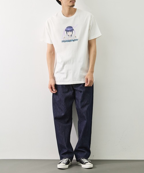 F-LAGSTUF-F(フラグスタフ)の「【F-LAGSTUF-F/フラッグスタッフ】HINATA S/S TEE(Tシャツ/カットソー・メンズ・ブラック/ホワイト・L/M)」の16枚目の写真