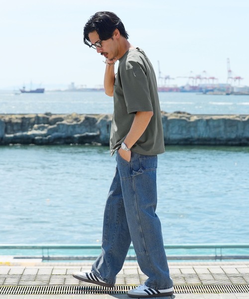 jiggys shop(ジギーズショップ)の「接触冷感 吸水速乾 遮熱 UVカット ワイド メッシュTシャツ 裾ドローコード付き(Tシャツ/カットソー・メンズ・グレー/オリーブ/ブラック/ネイビー・LARGE/X-LARGE/MEDIUM)」の18枚目の写真