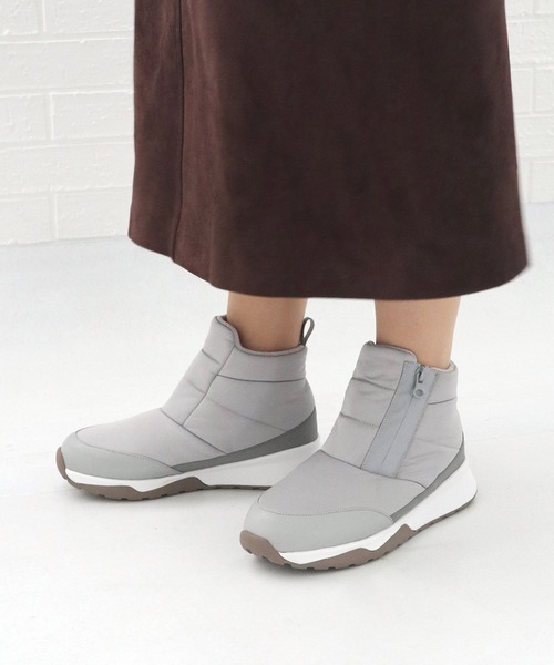 MODE KAORI(モードカオリ)の「サイドファスナースノーブーツ/7302(ブーツ・レディース・ブラック/ネイビー/ライトグレー・LL/L/M/S)」の3枚目の写真