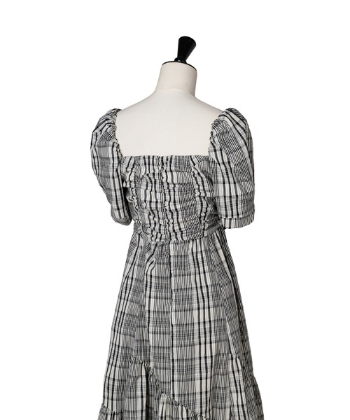 Her lip to（ハーリップトゥー）の「Alizee Off-Shoulder Dress（ワンピース・レディース・ブラック・M/S）」の10枚目の写真