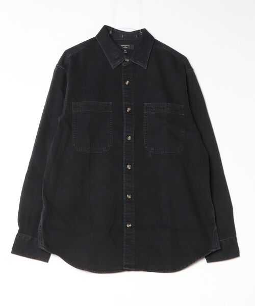BANANA REPUBLIC FACTORY STORE(バナナリパブリック ファクトリーストア)の「BANANA REPUBLIC FACTORY STORE スタンダードフィットデニムヘリテージシャツ(シャツ/ブラウス・メンズ・ブラック・XL/S/M/L)」の3枚目の写真