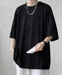 Ripple Texture Tee リップルテクスチャーTシャツ