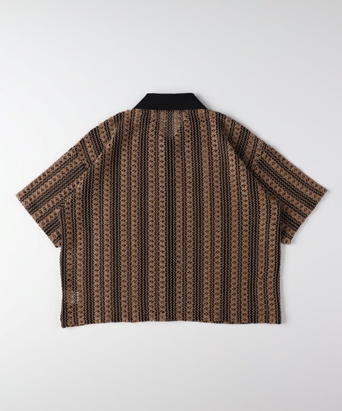 Right-on（ライトオン）の「クロッシェ風レースシャツ（シャツ/ブラウス・レディース・ブラック系3/ダークブラウン系3・05/04）」の16枚目の写真