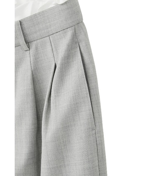 MANOF(マノフ)の「WAIST FRILL 2WAY PANTS(その他パンツ・レディース・ライトグレー/キャメル/ブラック・M/S)」の22枚目の写真