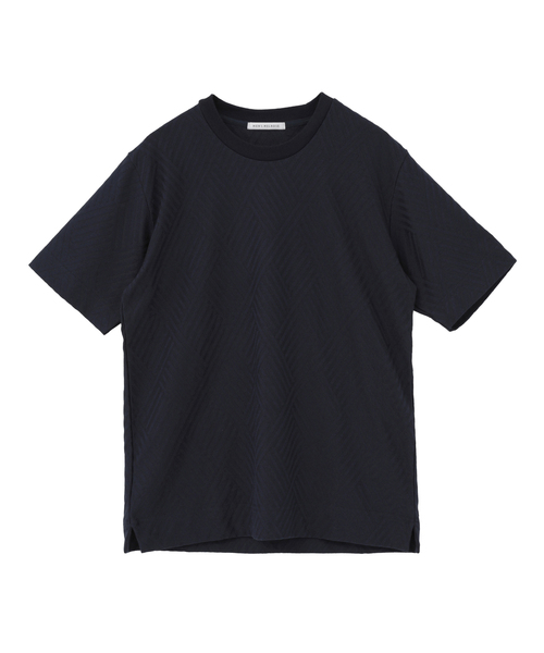 MEN'S MELROSE（メンズメルローズ）の「アーガイルリンクスTシャツ（Tシャツ/カットソー・メンズ・ネイビー/ブラウン/ホワイト・2/4/3）」の19枚目の写真