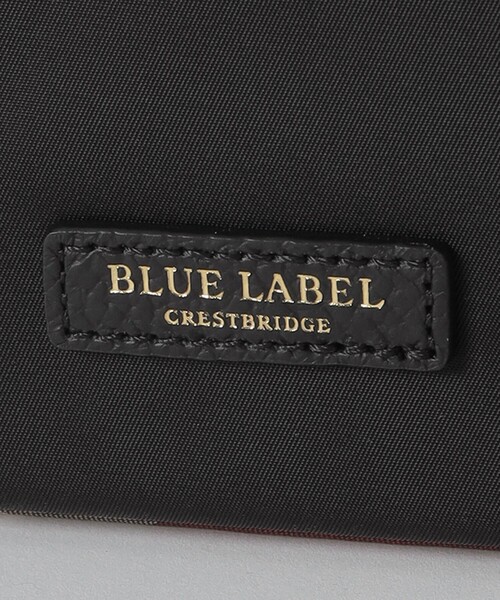 BLUE LABEL CRESTBRIDGE（ブルーレーベルクレストブリッジ）の「パーシャルクレストブリッジチェックナイロンミニショルダー（ショルダーバッグ・レディース・ダークネイビー/ブラック/パープル・FREE）」の20枚目の写真