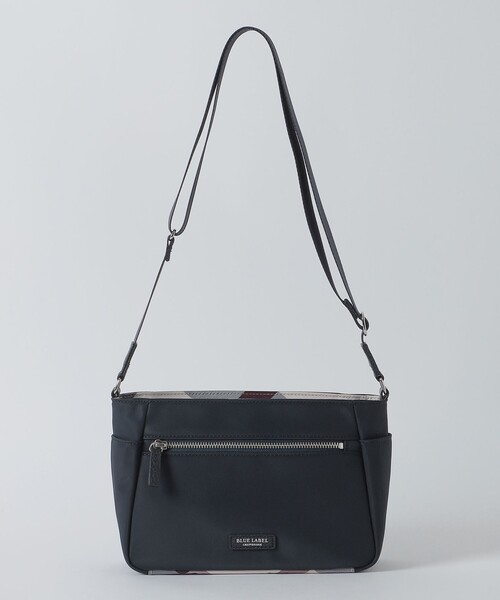 BLUE LABEL CRESTBRIDGE（ブルーレーベルクレストブリッジ）の「パーシャルクレストブリッジチェックナイロンミニショルダー（ショルダーバッグ・レディース・ダークネイビー/ブラック/パープル・FREE）」の13枚目の写真