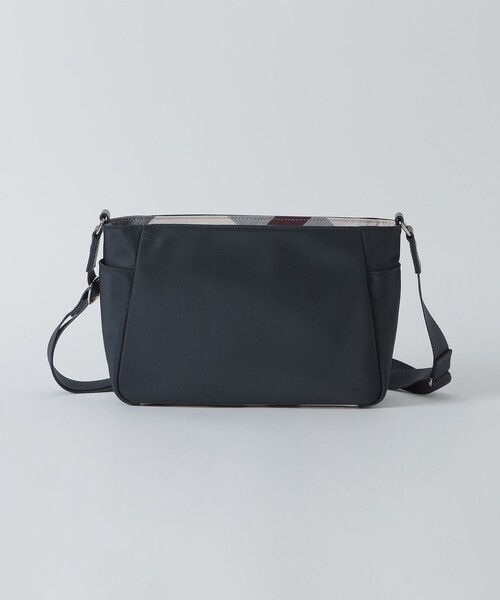 BLUE LABEL CRESTBRIDGE（ブルーレーベルクレストブリッジ）の「パーシャルクレストブリッジチェックナイロンミニショルダー（ショルダーバッグ・レディース・ダークネイビー/ブラック/パープル・FREE）」の14枚目の写真