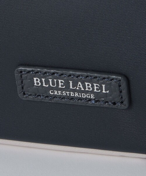 BLUE LABEL CRESTBRIDGE（ブルーレーベルクレストブリッジ）の「パーシャルクレストブリッジチェックナイロンミニショルダー（ショルダーバッグ・レディース・ダークネイビー/ブラック/パープル・FREE）」の12枚目の写真