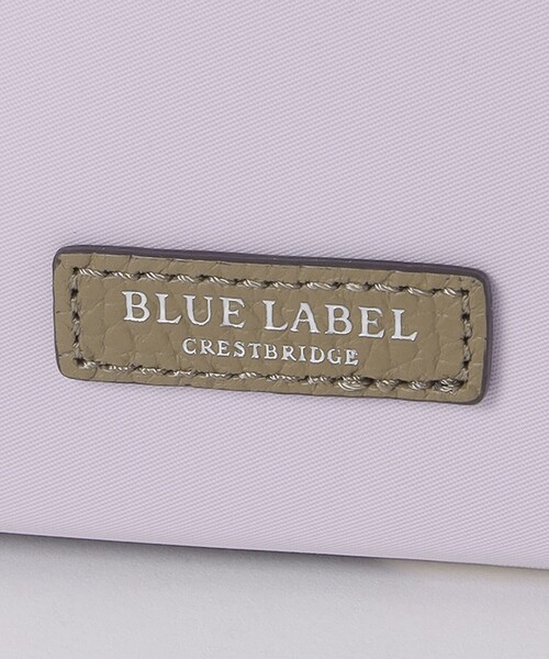BLUE LABEL CRESTBRIDGE（ブルーレーベルクレストブリッジ）の「パーシャルクレストブリッジチェックナイロンミニショルダー（ショルダーバッグ・レディース・ダークネイビー/ブラック/パープル・FREE）」の10枚目の写真