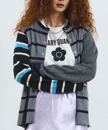 CREOLME/MULTI STRIPE KNIT CARDIGAN