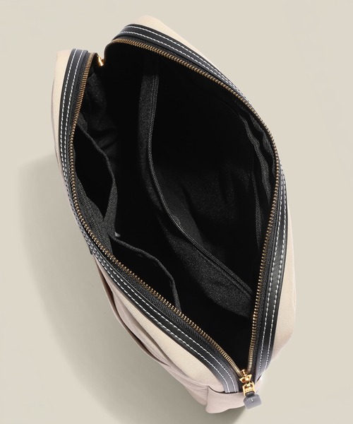ROPE'(ロペ)の「【E'POR】KNOT BAG Medium/A4対応・通勤・撥水・軽量・26AW新型(トートバッグ・レディース・ブラック/ダークブラウン・FREE)」の20枚目の写真