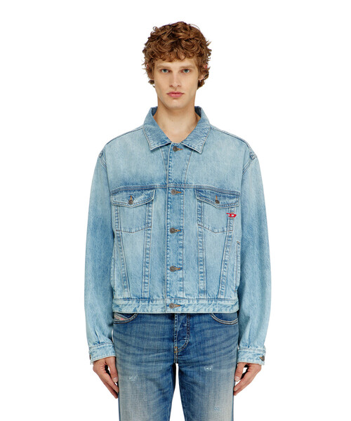 DIESEL(ディーゼル)の「メンズ デニムジャケット D-RANGER(デニムジャケット・メンズ・インディゴブルー・LARGE/MEDIUM/SMALL/X-SMALL)」の6枚目の写真