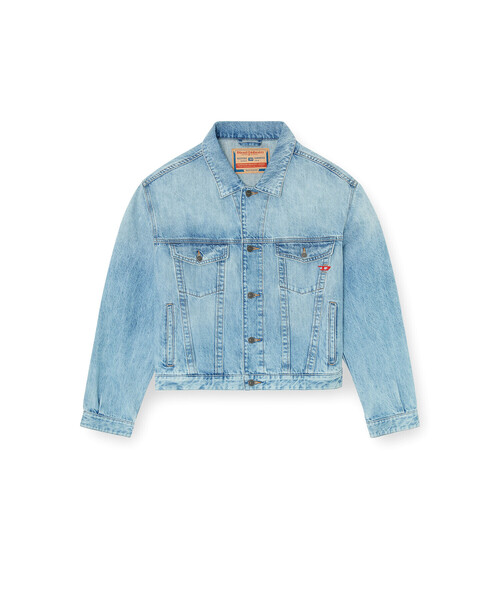 DIESEL(ディーゼル)の「メンズ デニムジャケット D-RANGER(デニムジャケット・メンズ・インディゴブルー・LARGE/MEDIUM/SMALL/X-SMALL)」の7枚目の写真