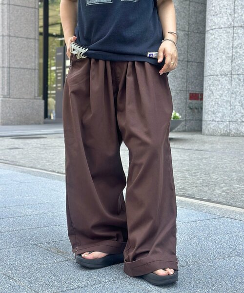 CPCM(シーピーシーエム)の「【全骨格対応◎】5Xイージーパンツ《ユニセックス仕様》(チノパンツ・メンズ・グレー/ベージュ/ネイビー/ブラウン/ブラック・FREE/LARGE)」の1枚目の写真