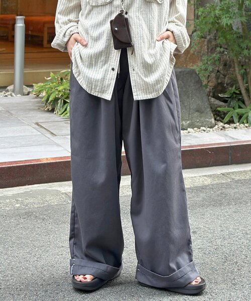 CPCM(シーピーシーエム)の「【全骨格対応◎】5Xイージーパンツ《ユニセックス仕様》(チノパンツ・メンズ・グレー/ベージュ/ネイビー/ブラウン/ブラック・FREE/LARGE)」の3枚目の写真