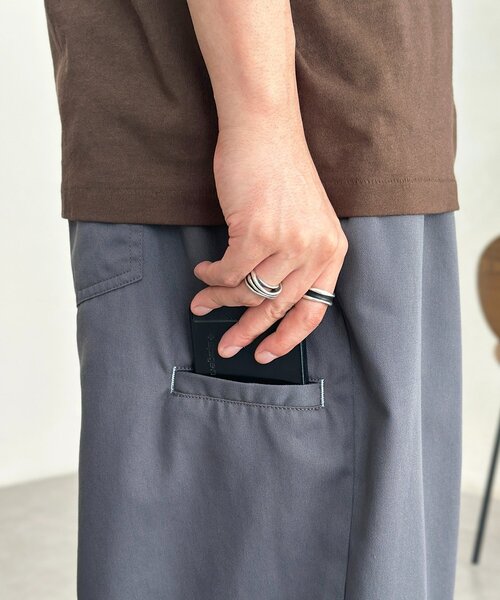 CPCM(シーピーシーエム)の「【全骨格対応◎】5Xイージーパンツ《ユニセックス仕様》(チノパンツ・メンズ・グレー/ベージュ/ネイビー/ブラウン/ブラック・FREE/LARGE)」の13枚目の写真