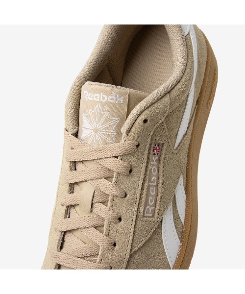 Reebok(リーボック)の「クラブシー グラウンズ UK / CLUB C GROUNDS UK(スニーカー・メンズ・ベージュ・22.5cm/23.5cm/24.5cm/24.0cm/25.0cm/26.0cm/27.5cm/28.0cm/29.0cm/30.0cm)」の6枚目の写真