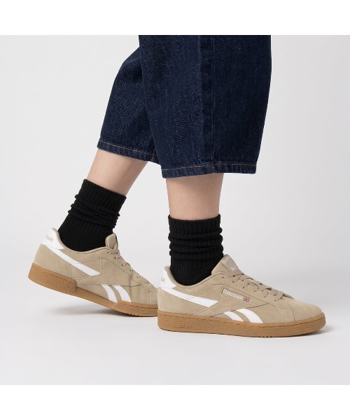 Reebok(リーボック)の「クラブシー グラウンズ UK / CLUB C GROUNDS UK(スニーカー・メンズ・ベージュ・22.5cm/23.5cm/24.5cm/24.0cm/25.0cm/26.0cm/27.5cm/28.0cm/29.0cm/30.0cm)」の7枚目の写真