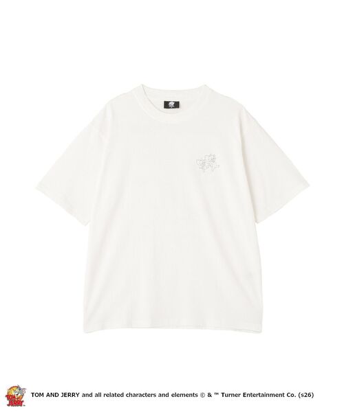 Tom&Jerry(トムアンドジェリー)の「トムアンドジェリー半袖T(Tシャツ/カットソー・メンズ・チャコールグレー/アイボリー・M/L)」の20枚目の写真