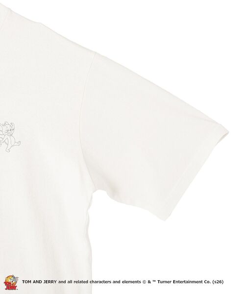Tom&Jerry(トムアンドジェリー)の「トムアンドジェリー半袖T(Tシャツ/カットソー・メンズ・チャコールグレー/アイボリー・M/L)」の11枚目の写真