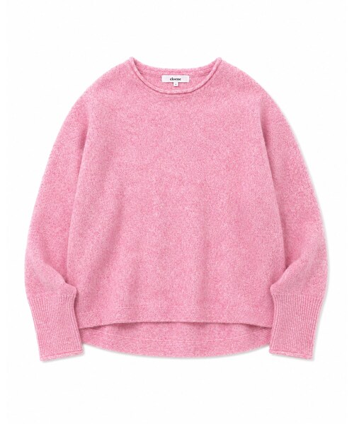 cloenc(クロエンス)の「【WEB限定カラーあり】ドルマンスリーブニット 美フォルム 10色展開(ニット/セーター・レディース・チャコール/ピンク系その他/ワインレッド/ベージュ系その他7/ベージュ系8/グレー系4/オフホワイト/ライトグリーン系/ブルー系5/ライトイエロー系9・02/00)」の9枚目の写真