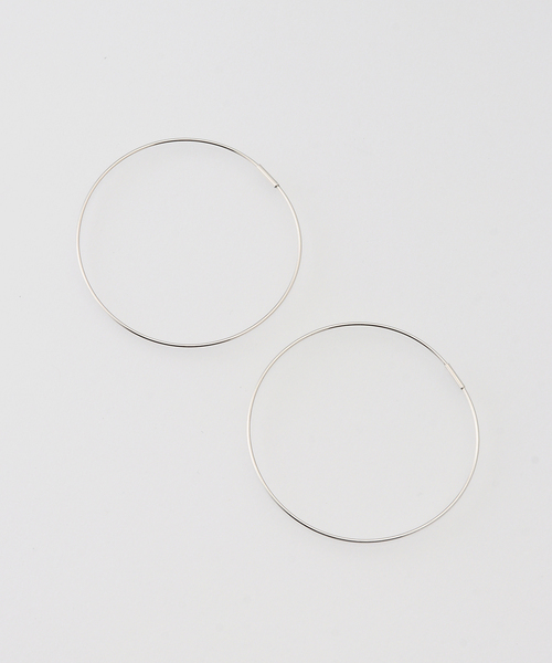 FRAMeWORK(フレームワーク)の「SASKIA DIEZ/サスキア ディツ WIRE EARRINGS NO3(ピアス(両耳用)・レディース・シルバー・FREE)」の2枚目の写真