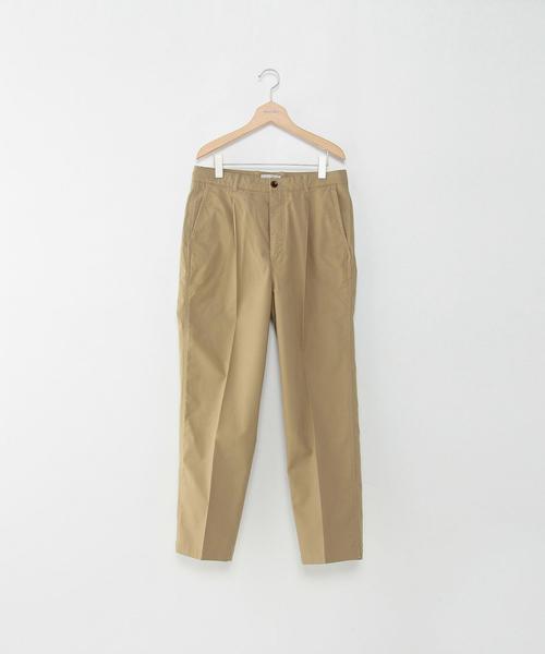 Steven Alan（スティーブンアラン）の「＜Steven Alan＞ OXFORD 1PLEAT BAGGY TAPERED/ﾊﾟﾝﾂ◆（その他パンツ・メンズ・ブラック/ベージュ/ホワイト・X-LARGE/LARGE/MEDIUM/SMALL）」の3枚目の写真